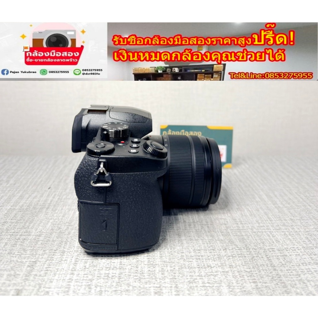 กล้องถูก Pana  G90 ได้เลนส์ 12-50  ถ่าย 4K  Vlog ไลฟ์สด สาย vdo