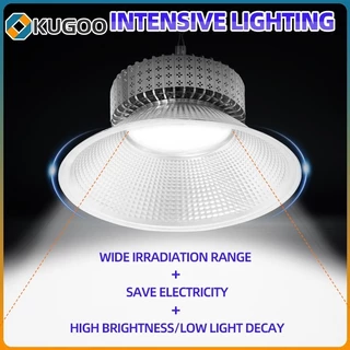 KUGOO โคมไฟไฮเบย์ LED High Bay Light โรงงาน ลานจอดรถ ในบริษัท สนามกีฬาและพื้นกลางแจ โกดัง ติดเพดาน