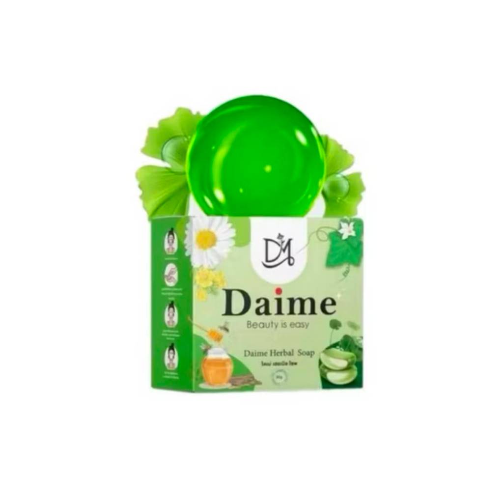 สบู่ใบล่า เอิร์นไดเม่ Daime Baila Soap ของแท้ 30g./80g.มี2 ขนาด