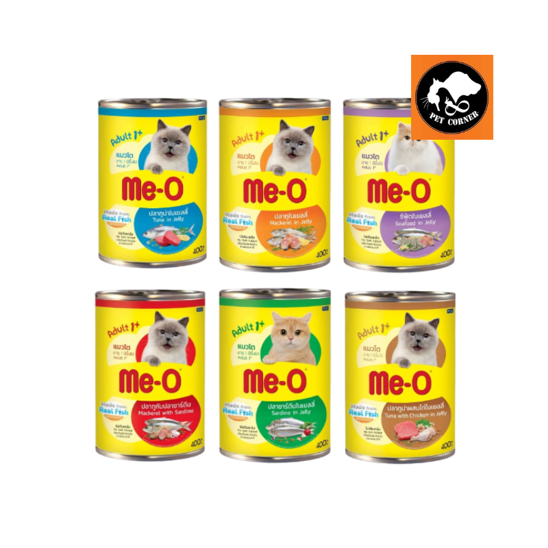 Me-O มีโอ อาหารแมว กระป๋อง 400 กรัม