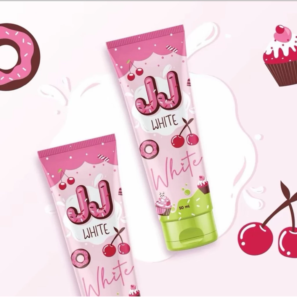 โทนอัพผิว พอกผิวขาว เจเจไวท์ JJ white lotion ของแท้จากบริษัท ปริมาณ 50 มล thumbnail 7