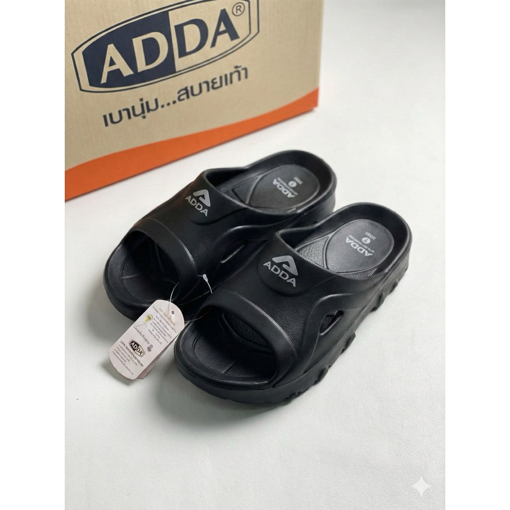 ADDAรองเท้าบุรุษรุ่น52201M1ไซร์7-9 สีดำ