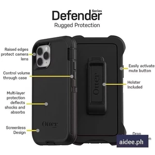ส่งจากไทย ส่งเร็ว1-2วัน เคสโทรศัพท์มือถือOtterBox Defender กันกระแทก for i17 i11 i12 i13 i14 i15 i16 Samsung S24 S25 S26