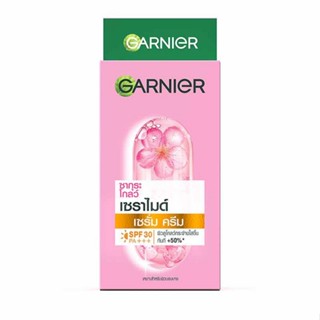 การ์นิเย่ ซากุระ โกลว์ เซราไมด์ เซรั่มครีม SPF30 PA+++ 7 มล.…