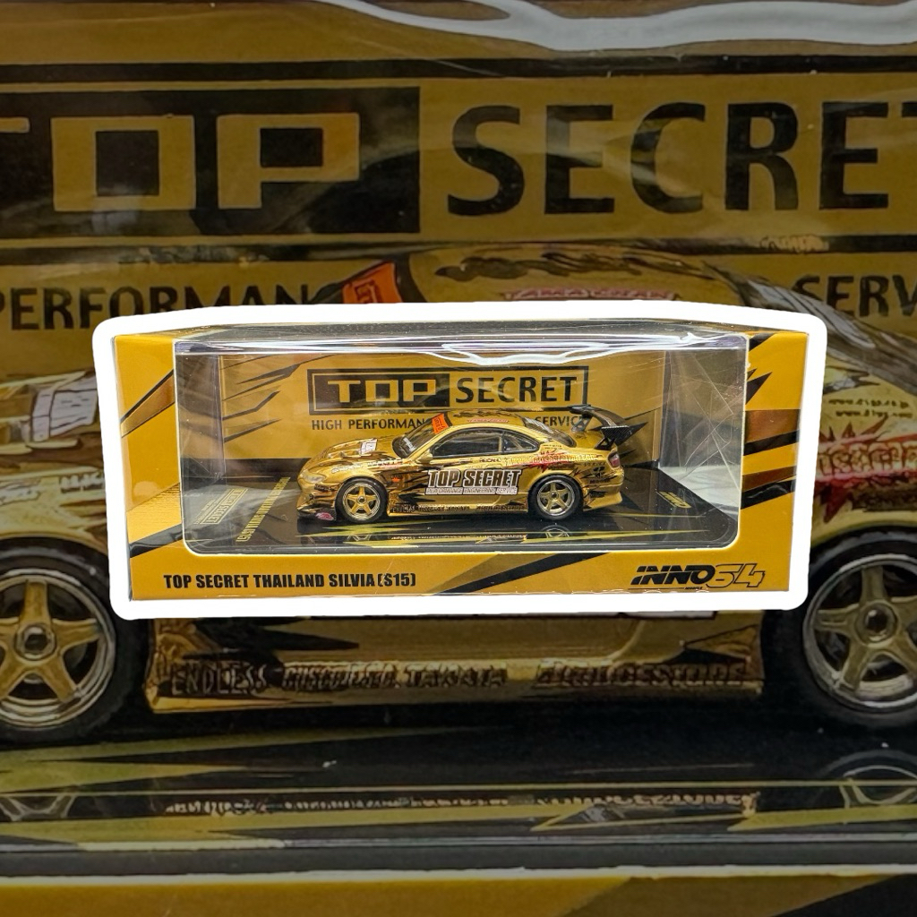 Inno1:64 Nissan Silvia S15 Top Secret Thailand Tokyo Auto Salon Exclusive 2026