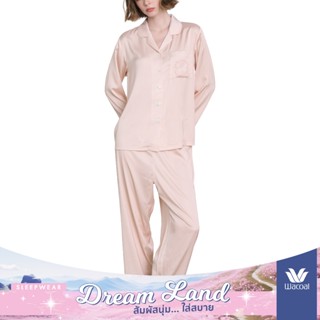 Wacoal Dreamland Collection ชุดนอนผ้าซาติน พิมพ์ลาย Magicorn…
