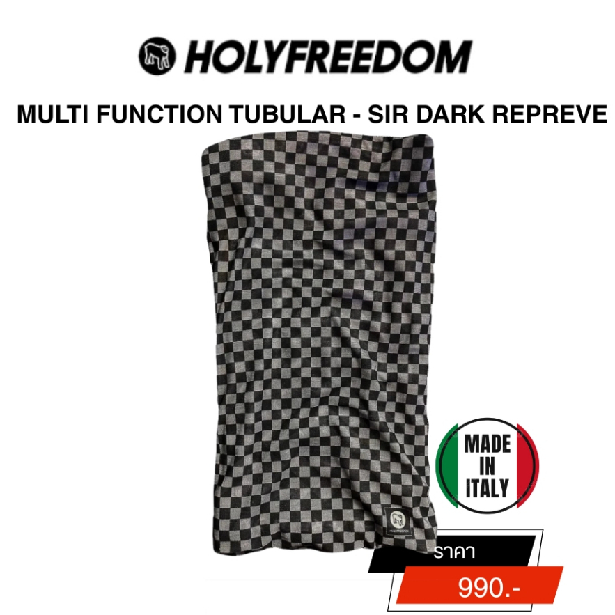 ผ้าบัฟ HOLYFREEDOM TUBOLARE MULTI FUNCTION - SIR DARK Repreve