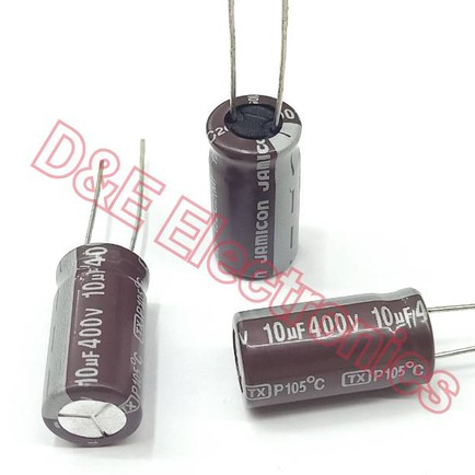 ตัวเก็บประจุ (C electrolyte) 10uf / 400v (10 ตัว), 22uf /  200V(10 ตัว) *!SALES!*