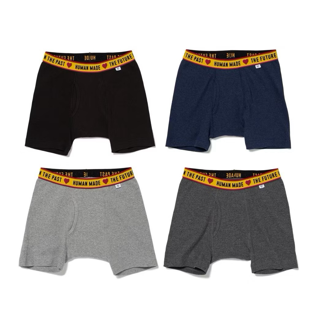 (ส่ง20/05)  ของแท้ จาก Shop Japan Boxer Human Made บ็อกเซอร์ โชว์ขอบ กางเกง กางเกงบ๊อกเซอร์