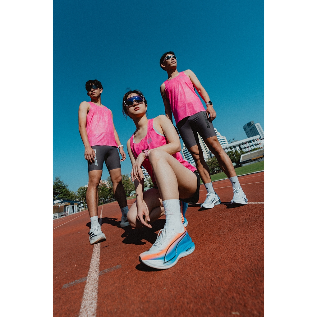 Boomsport Running:Red Half Tights