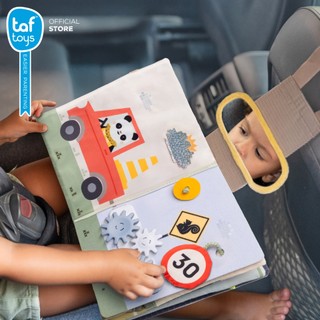Taf Toys หนังสือผ้ากิจกรรมจำลองการขับรถ Ride Time Busy Book หนังสือผ้าในรถยนต์ สำหรับเด็ก 18 เดือน ขึ้นไป รูปที่ 4