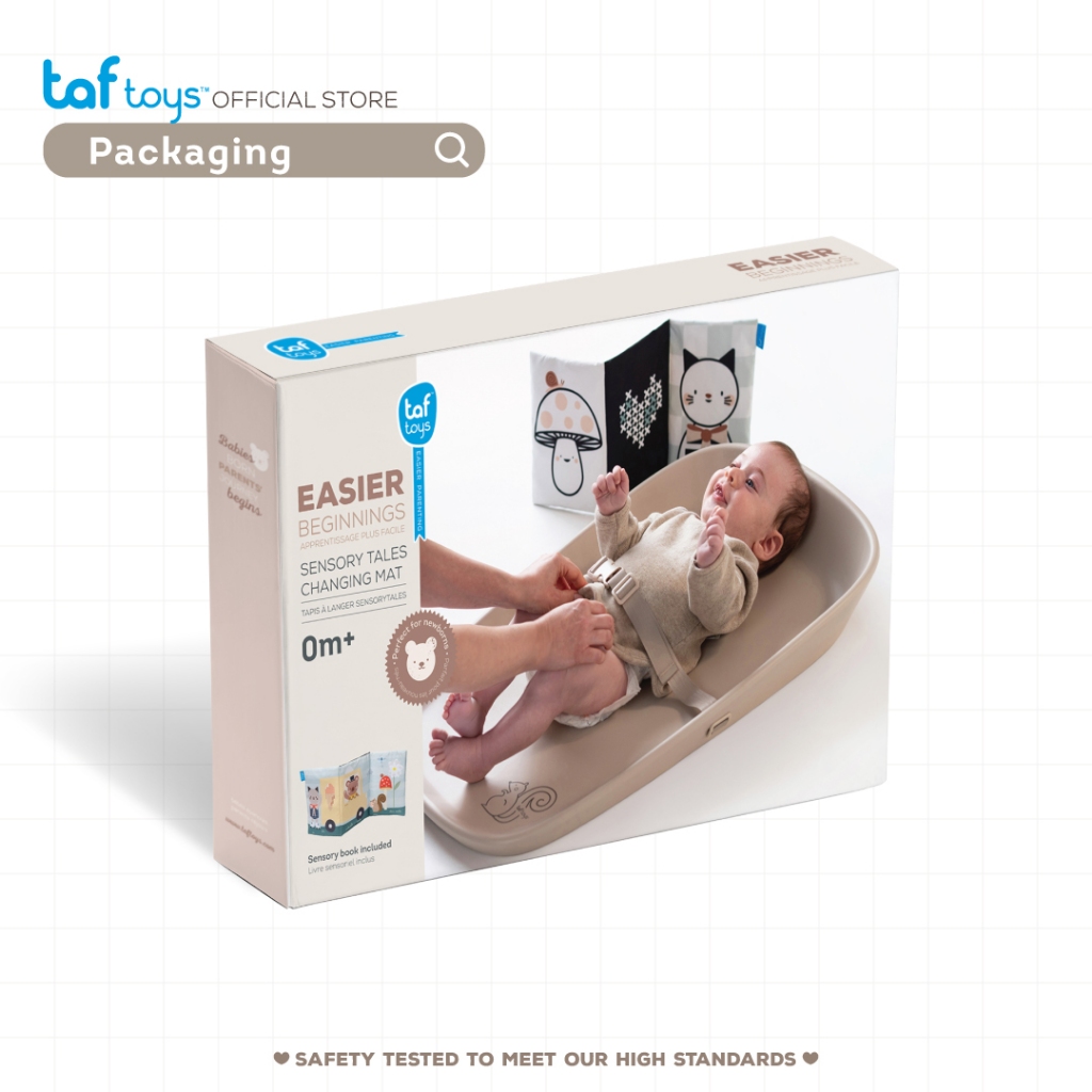 Taf Toys เบาะเปลี่ยนผ้าอ้อม Sensory Tales Changing Mat นุ่มสบาย กันน้ำ ทำความสะอาดง่าย ของใช้เด็ก รูปที่ 7