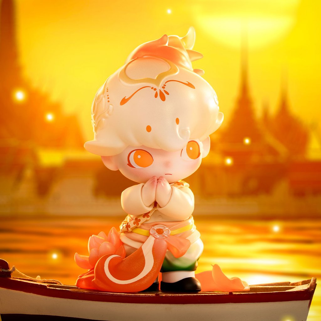 [พร้อมส่งจากไทย] โมเดลน้องดีมู่ Dimoo Flaming Lotus Figure Thailand Limited ของแท้ 100%