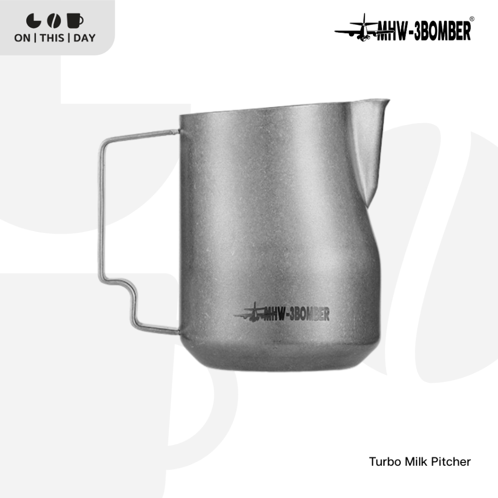 MHW-3BOMBER Turbo Milk Pitcher พิชเชอร์เทลาเต้อาร์ต ขนาด 350 / 450 / 520 ml
