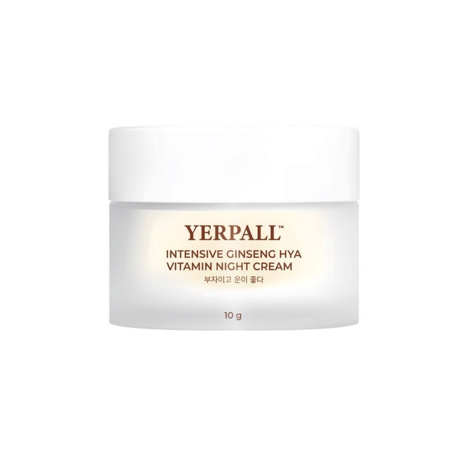 [ตะกร้าHOT!! ขายดี ลดเยอะ ส่งไว] Yerpall Intensive Ginseng Hya Vitamin 10g. ครีมโสมไฮยา ชุ่มชื้น