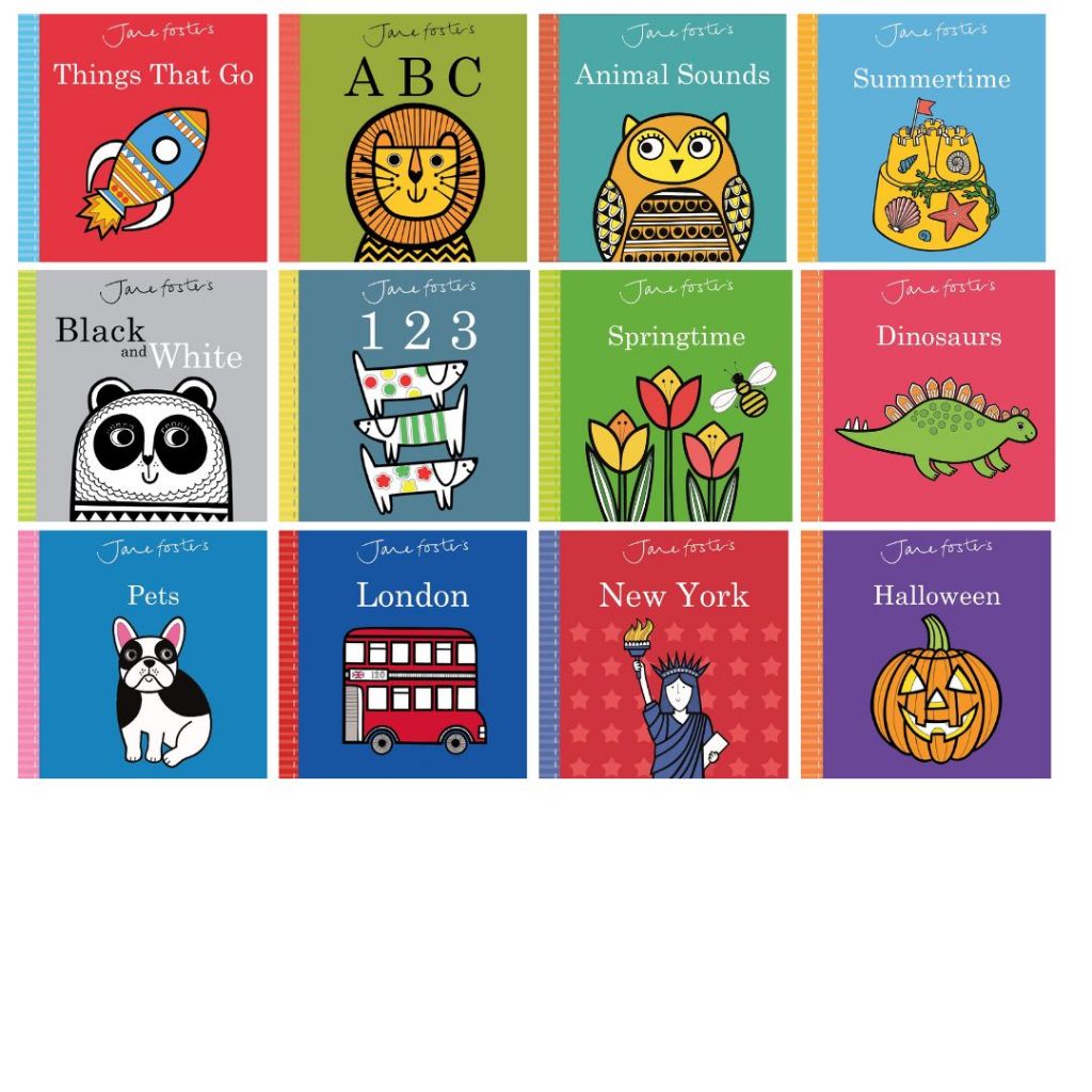 Jane Foster's Baby Boardbook Series