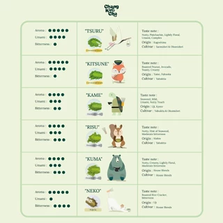 Chang Kin Cha ช้างกินชา - Kuma Matcha ผงมัทฉะจากญี่ปุ่น (Premium Grade) น้ำหนัก 40 กรัม