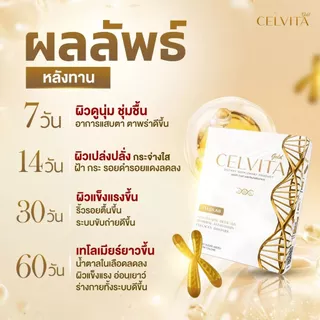 Celvita Gold อาหารเสริมย้อนวัย สารสกัดพรีเมียม