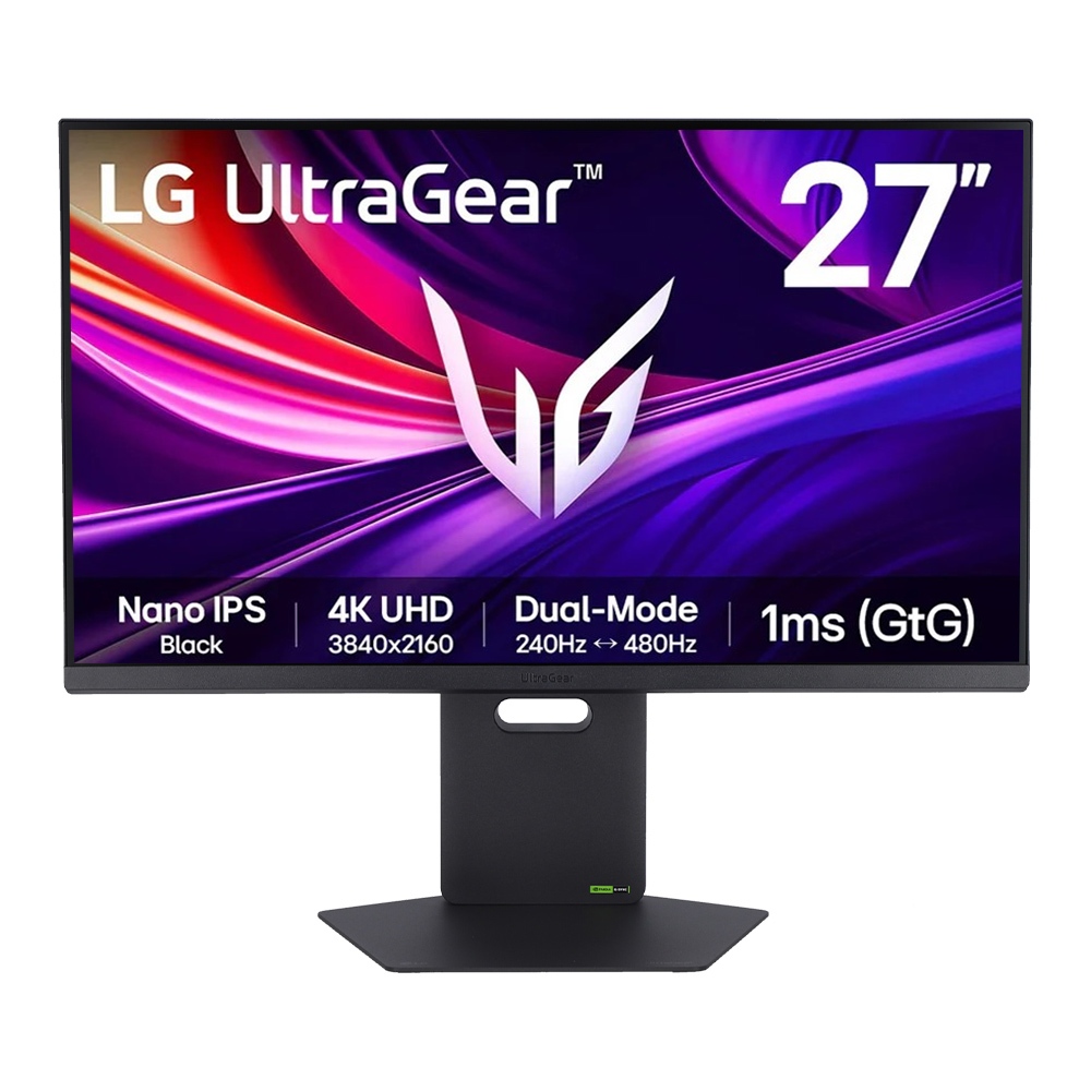 Monitor (จอมอนิเตอร์) LG Ultragear 27G850A-B.ATM - 27 Inch IPS 4K 240Hz FHD 480Hz Dual Mode AMD Free