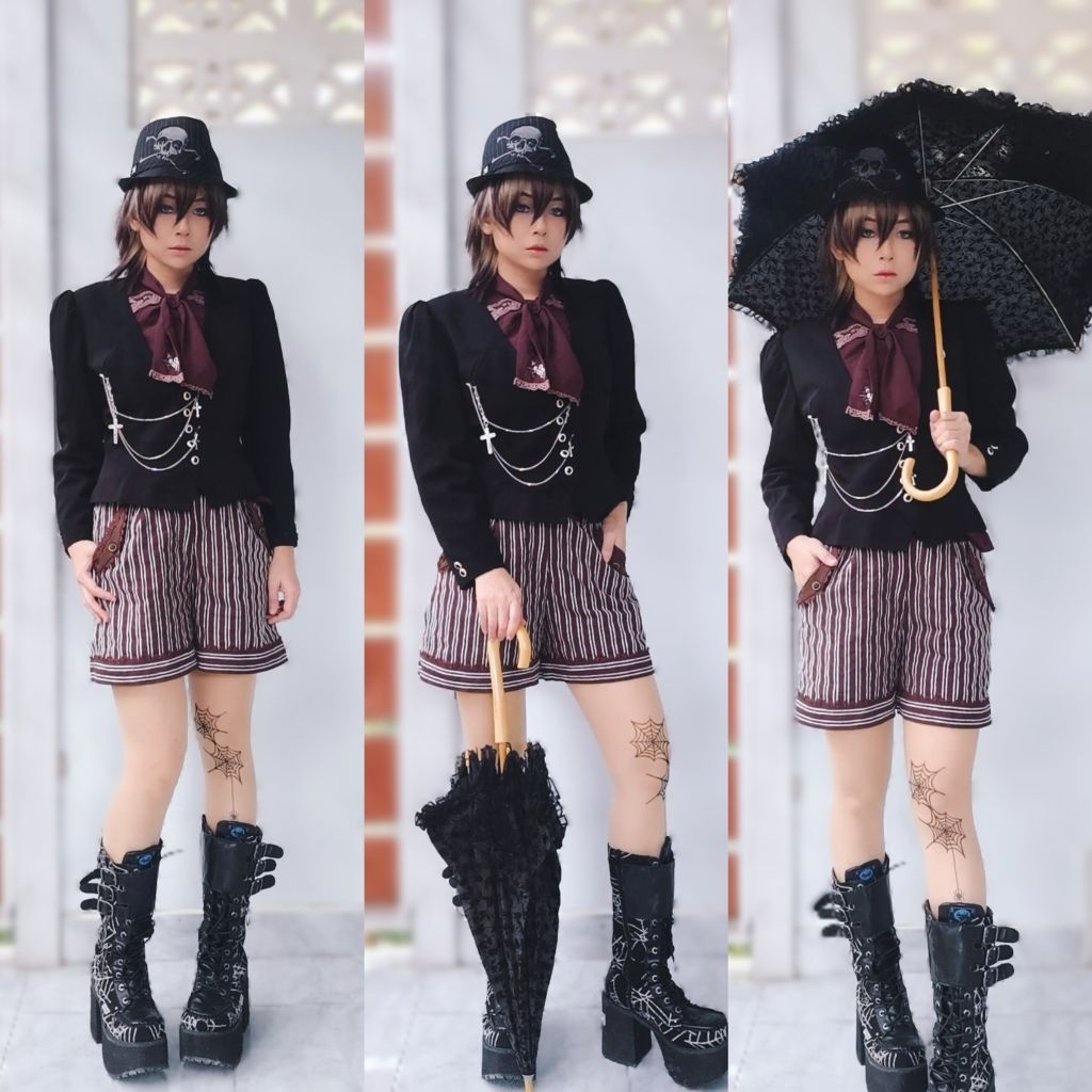 ชุด​เซ็ต Ouji​ lolita​ Axesfemme​ โทนสีม่วง