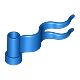 [950] ชิ้นส่วนเลโก้ Lego Part Flag 4 x 1 Wave Right (4495b) …