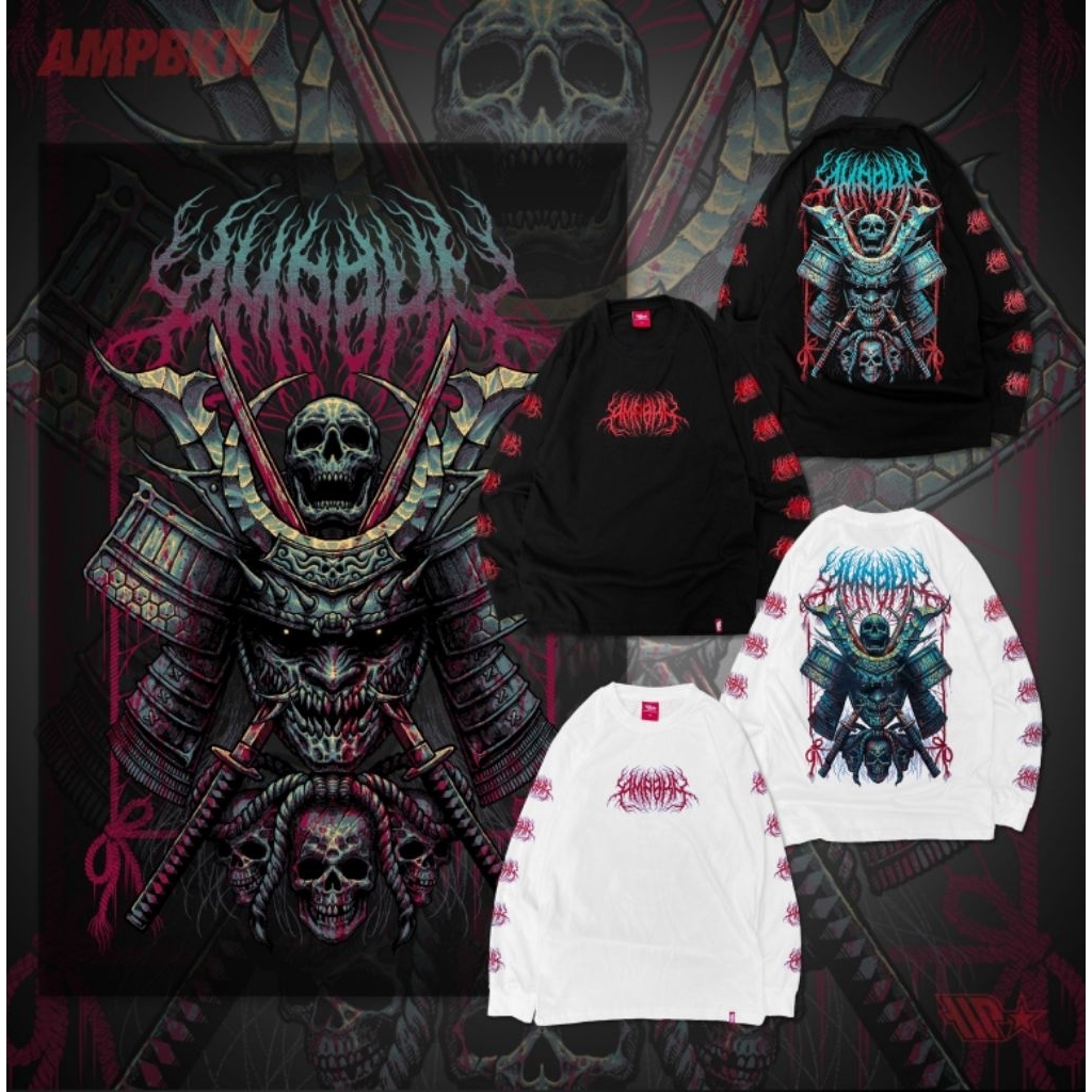 A.M.P. "ONI" Long Sleeve Tee
