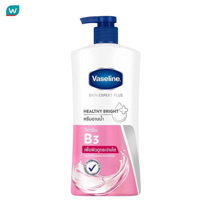 Vaseline วาสลีน เฮลธี้ พลัส บอดี้ วอช เฮลธี้ ไบร์ท 430 มล.