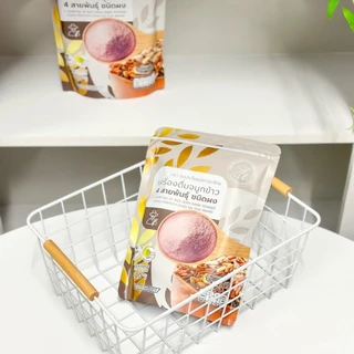 จมูกข้าวกล้อง 4 สายพันธุ์ แบบผง หอม อร่อย | ไรซ์เบอร์รี่ + กข.43 + หอมมะลิแดง + หอมมะลิดำ | อุดมแอนโทไซยานิน ขนาด 500 g