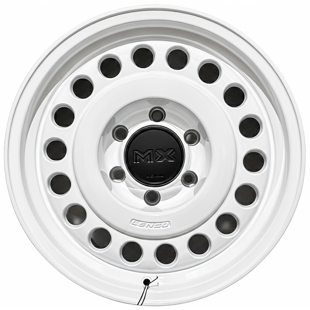 ล้อแม็กซ์ Lenso MX JUNGLE ขอบ17นิ้ว 6รู139.7 สีขาว กว้าง8.5นิ้ว Offset12 [22856]