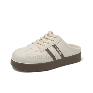รองเท้าแพลตฟอร์มคู่รัก รองเท้าผ้าใบ ผู้หญิง รองเท้า เสริมส้น ทรงสวย กันลื่น ใส่สบาย พร้อมส่งในไทย มีส่งด่วน S-245