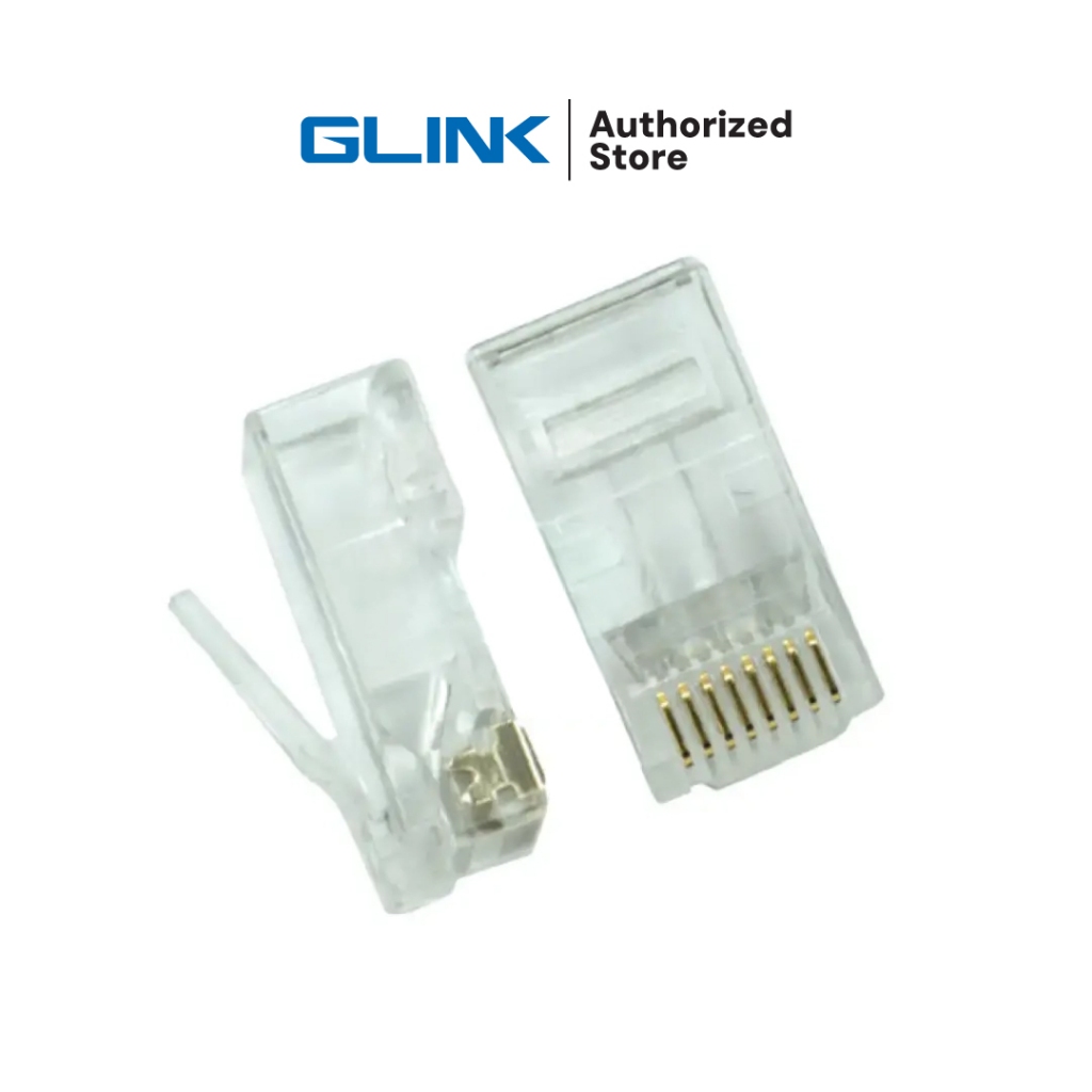 GLINK RJ45 หัวทะลุ Cat6 (100pcs/pack) รุ่น GL389