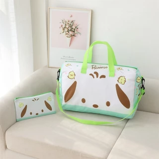 กระเป๋าเดินทางแบบพกพาสำหรับแมว หลายสี หลา Sanrio - คิตตี้ kitty ถุงเดินทางพับได้ ลายการ์ตูนน่ารัก กระเป๋าถือผู้หญิง