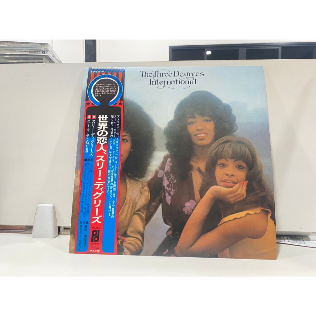 1LP Vinyl Records แผ่นเสียงไวนิล  "International" The Three Degrees  //"International" The Three Deg