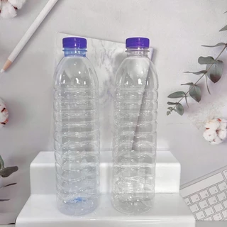 60 ใบ/แพ็ค ขวดน้ำพลาสติก 600 ML ทรงกลม ฟรีฝาขวด มีให้เลือก 9 สี