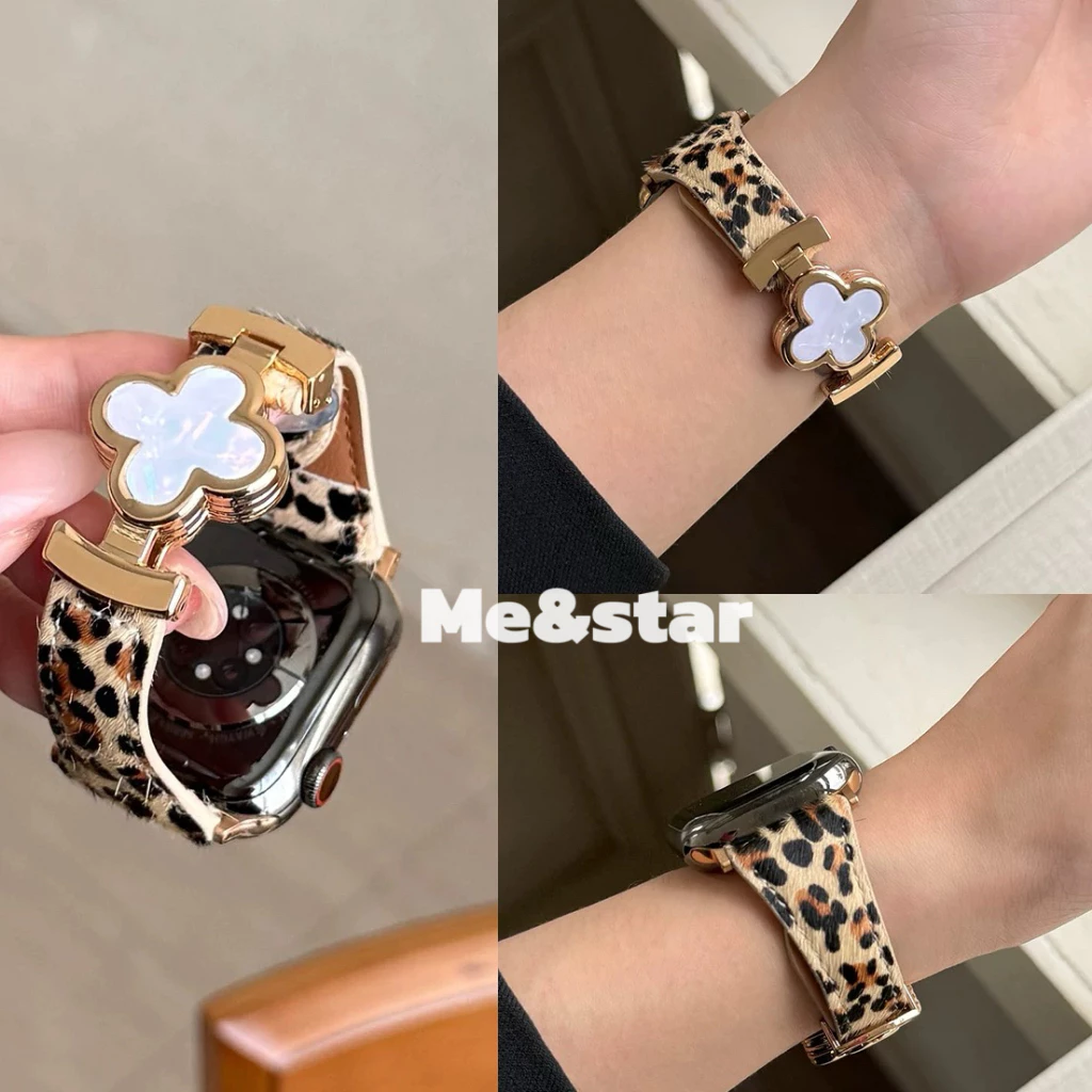สายนาฬิกาหนัง หัวเข็มขัดแม่เหล็ก For iwatch Series 11, 10, 9, 8, 7,6, 5, 4 Ultra 3, iWatch 42 46 49 40 44 45 41mm แวน