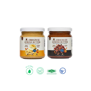 (พร้อมส่ง)รวมเนยถั่วอัลมอนด์ สูตรคลีนรสชาติขายดี (ออริจินัล,ช็อคโกแลต) เนื้อสมูท