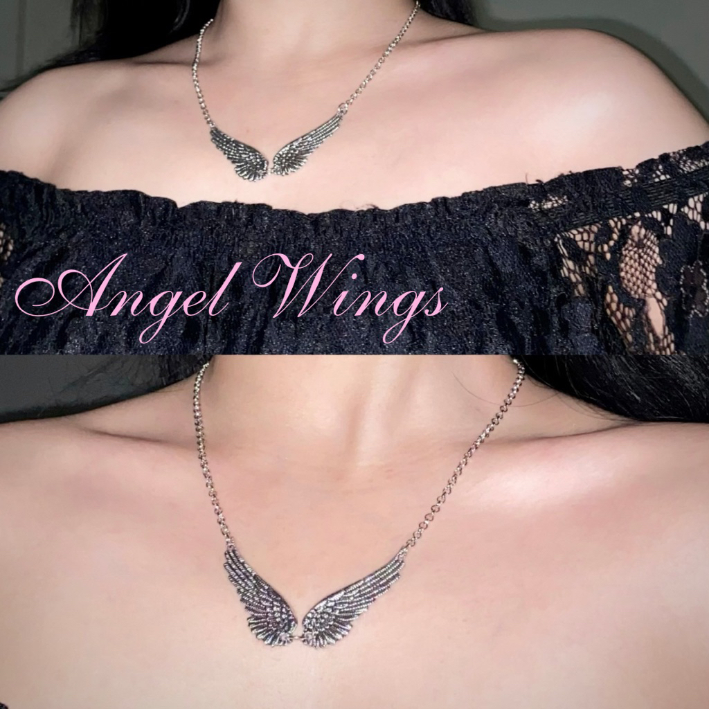 Angel Wings Necklace สร้อยคอปีกนางฟ้า˚₊‧꒰ა ♱ ໒꒱ ‧₊