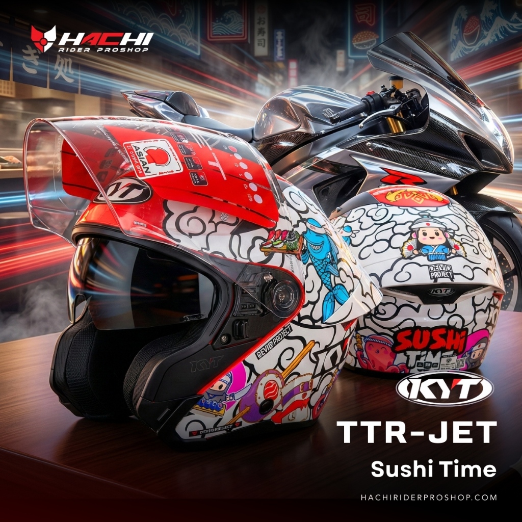 KYT TTR JET - Sushi Time