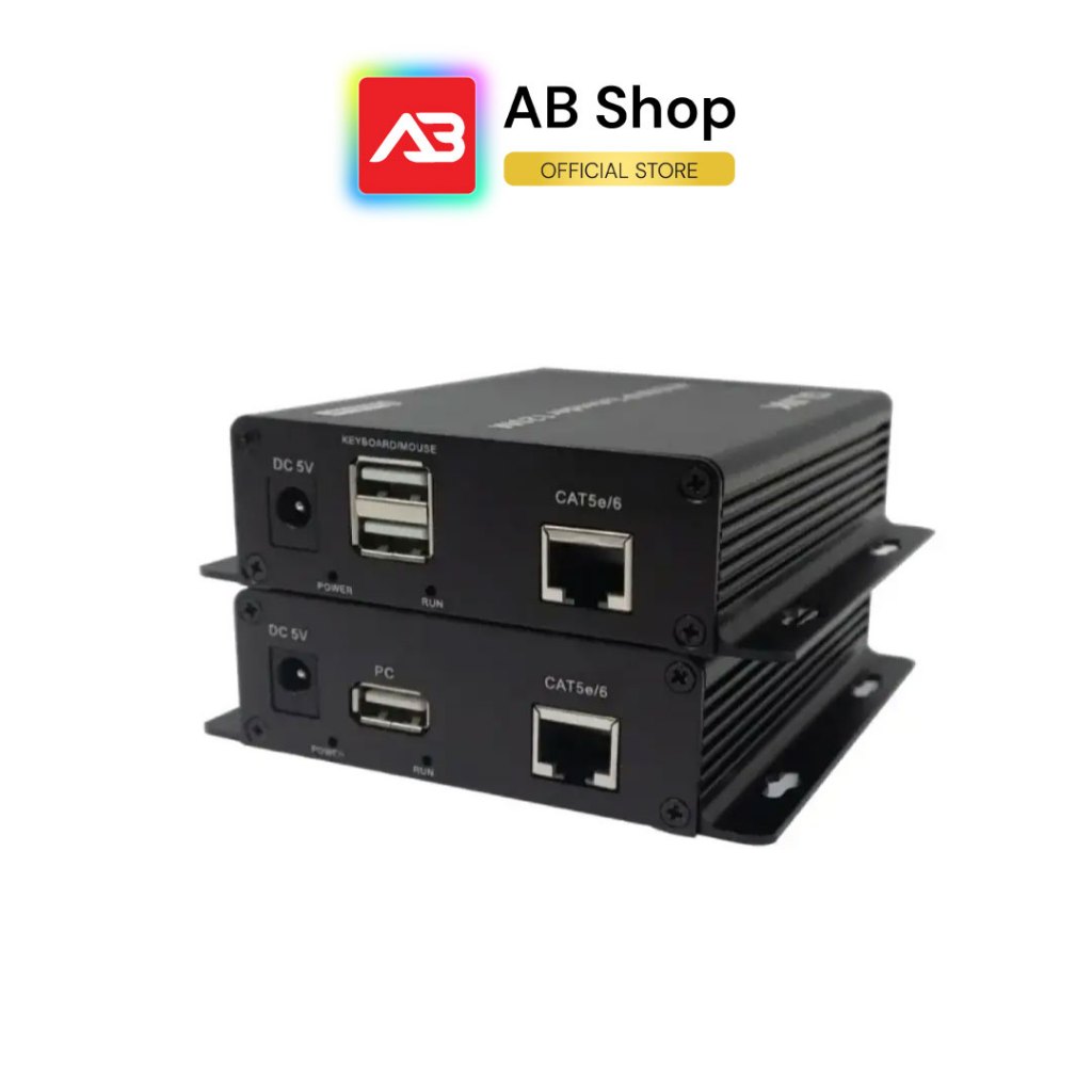 GLINK HDMI with USB to LAN Extender Over IP 120M 4K รุ่น GL-048