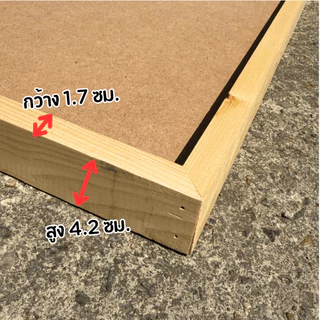 ฐานโมเดล เพลตโมเดล MDF เสริมโครงไม้ ฐานวางงานสถาปัต มีหลายขนาดให้เลือก