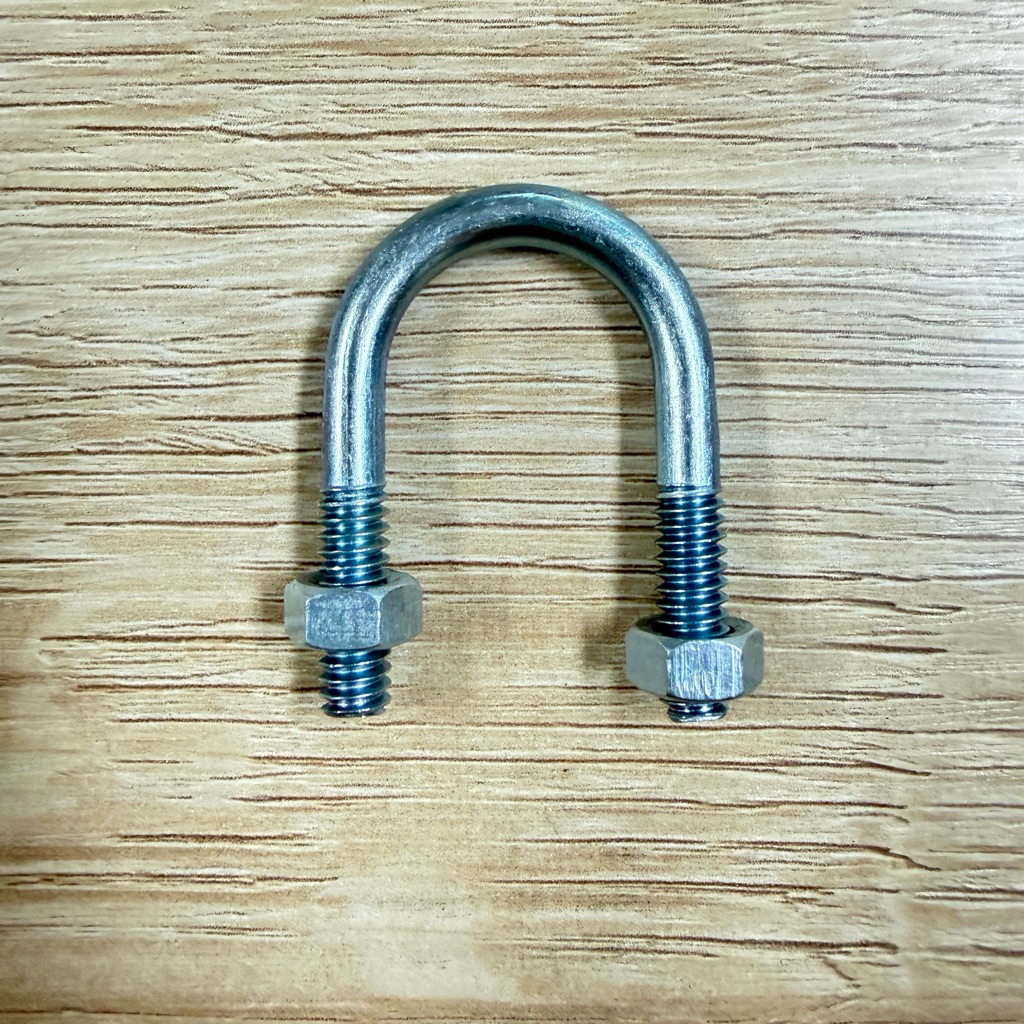 U-bout ยูโบลท์ ชุบซิงค์ขาว ขนาด 3/4“ (กันสนิม)