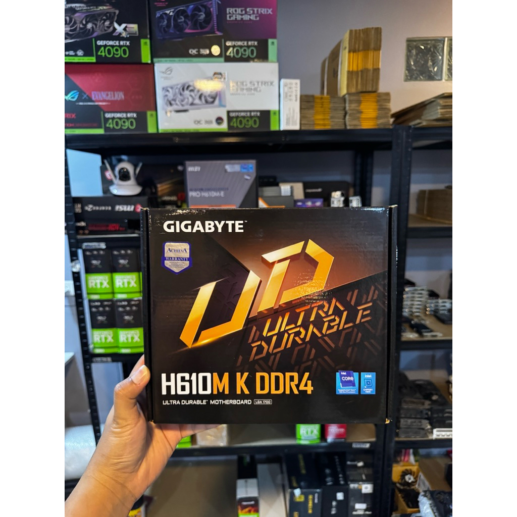 GIGABYTE MAINBOARD (1700) H610M K DDR4 (REV. 2.0) - สินค้าในไทยมีของพร้อมส่ง