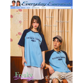 เสื้อยืด Raglan Freaky Daddy Club Tee 4 สี