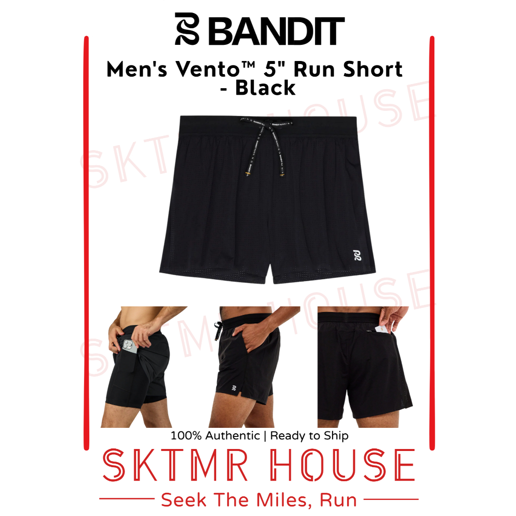 [พร้อมส่ง]  กางเกงวิ่ง Bandit GridLock Half Tight, Vento™ 3