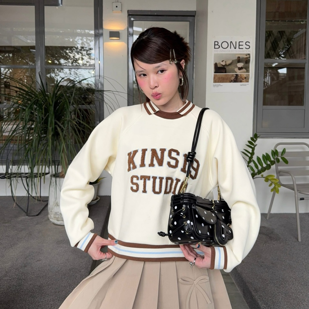 🎲 Alice Double Double in Polka Dot - Black🤍