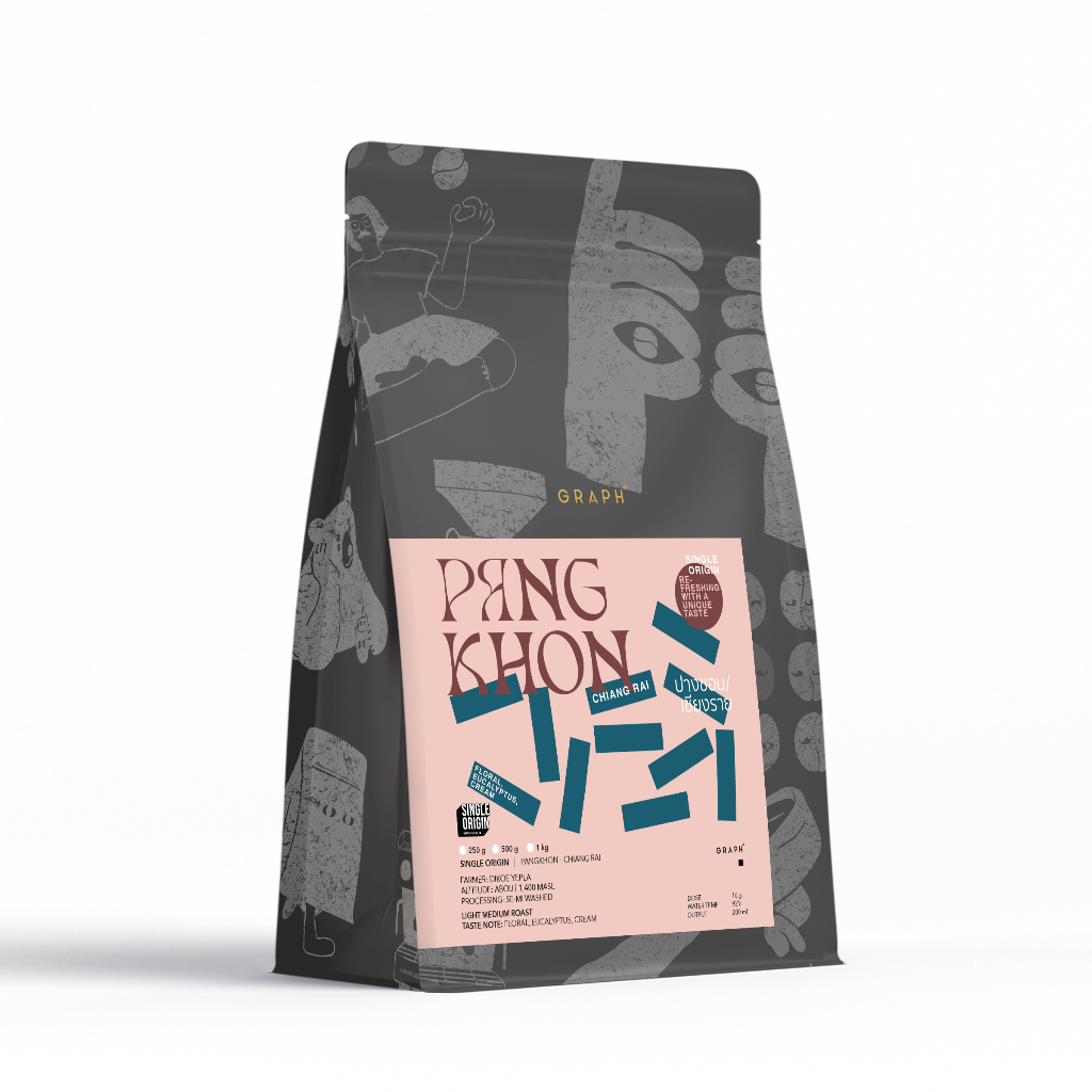 GRAPH | เมล็ดกาแฟ SINGLE ORIGIN - PANG KHON 250g.