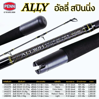 PENN ALLY คันโบ๊ท คันหน้าดิน คันทรอลลิ่ง New 2026