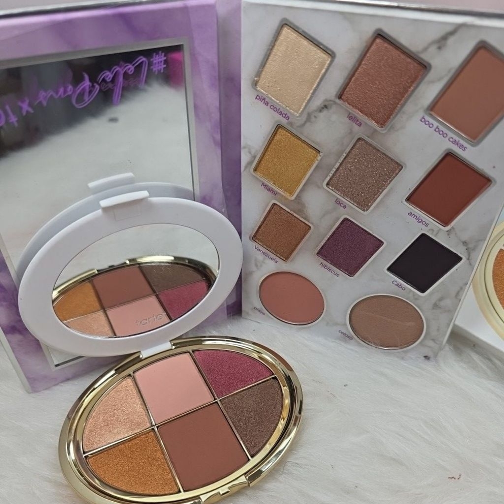 tarte eyeshadow lelepons and sea breezy
