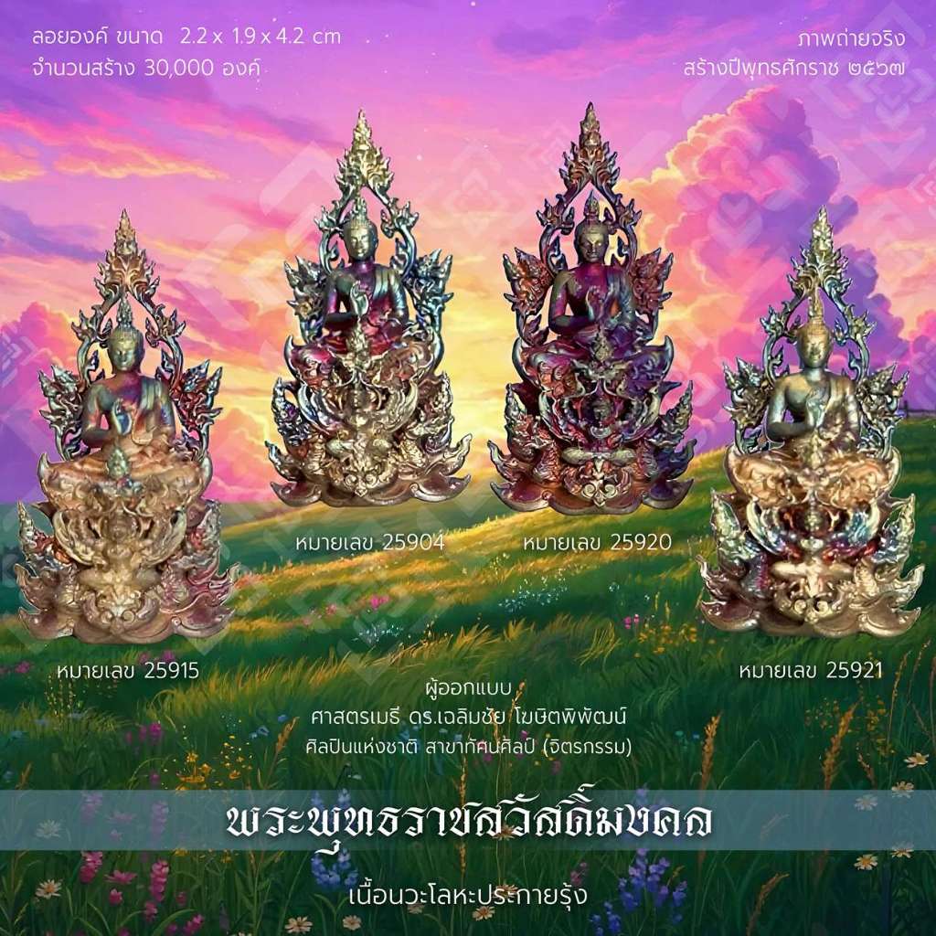 พระพุทธราชสวัสดิ์มงคล ๒๕๖๗ - อ.เฉลิมชัย โฆษิตพิพัฒน์