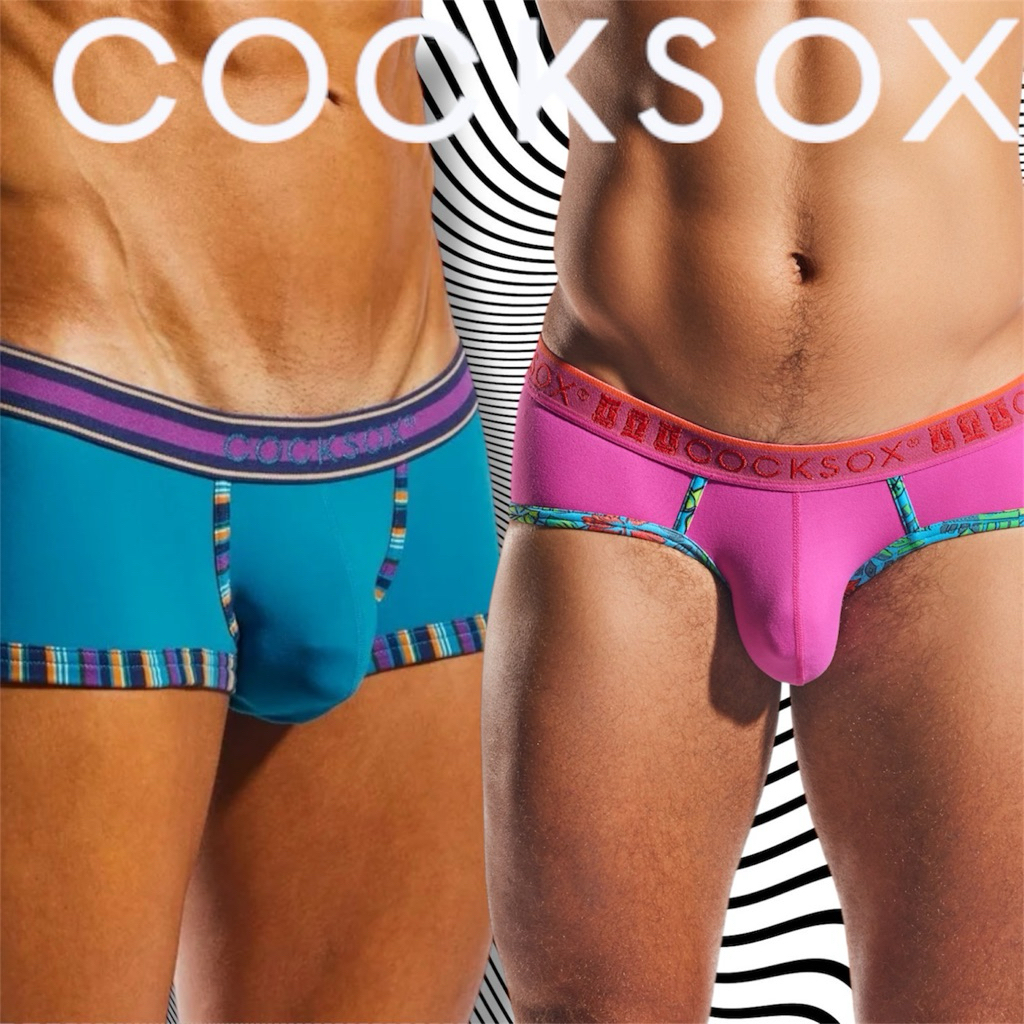 กางเกงในชาย Cocksox. brief & trunk ฟ้า ชมพู size S,M
